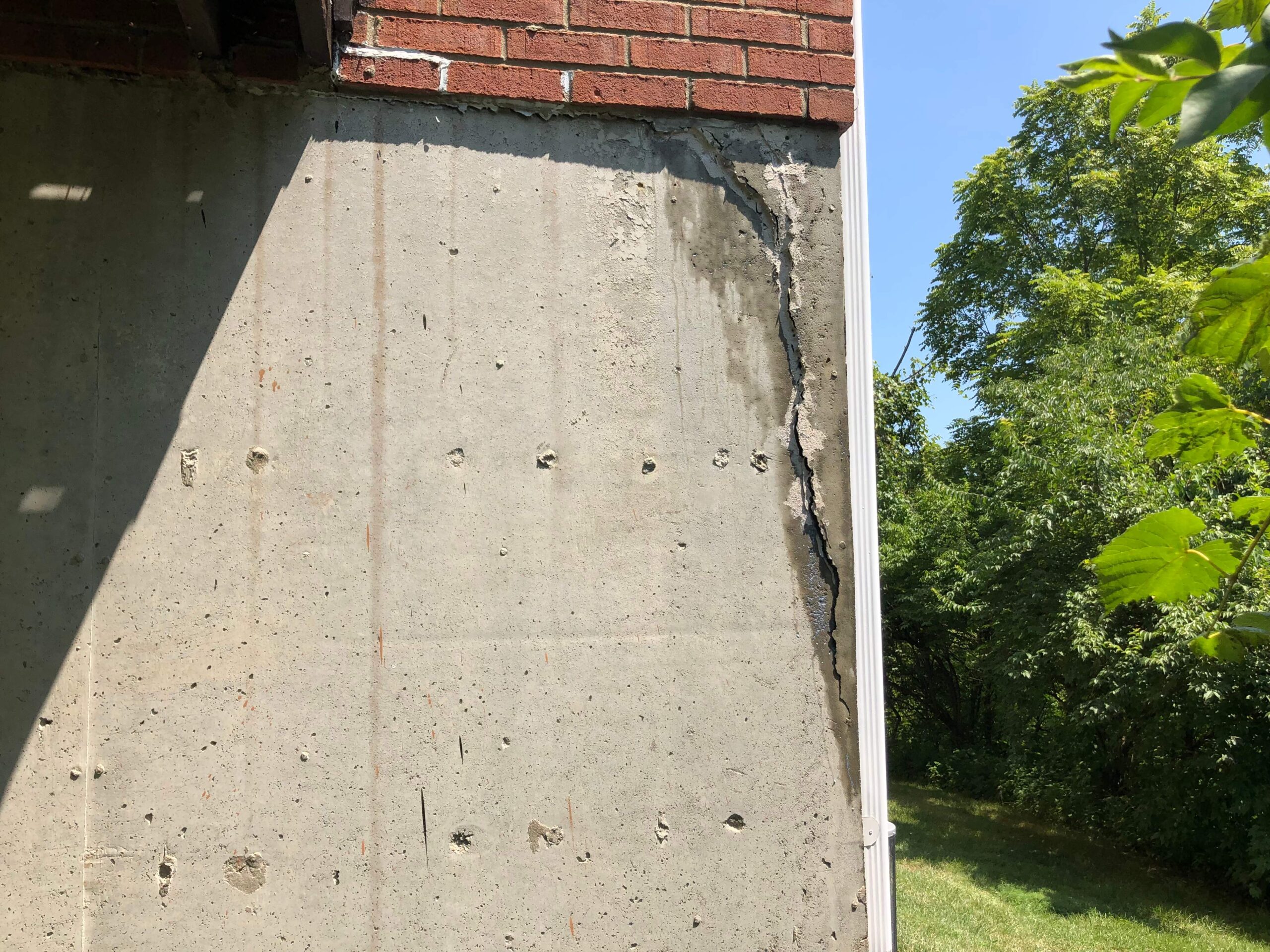 foundation crack repair